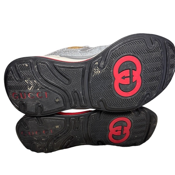 Ultrapace glitter & mesh sneakers - Picture 6 of 12